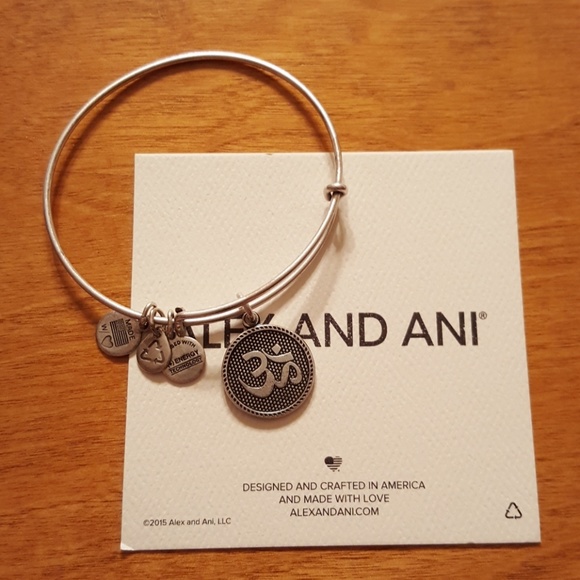 Alex and Ani Jewelry - Alex and Ani "Om” Bracelet RS